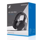 Immagine di Cuffie con filo Nero SENNHEISER HD200 PRO Cuffia dinamica chiusa, circumaurale 507182