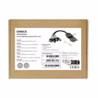 Immagine di 4-port db9 rs232 serial pcie card