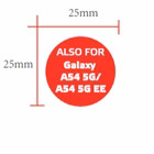 Immagine di Proteggi schermo full glass vetro temperato CELLY FULLGLASS - Samsung Galaxy A55 5G/ Galaxy A55 5G E