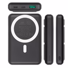 Immagine di Power bank RIVACASE Battery Bank Magsafe Qi Wireless 15W + QC/PD 20W c VA2604