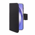 Immagine di Cover similpelle Nero CELLY WALLY - Samsung Galaxy A55 5G/ Galaxy A55 5G Enter WALLY1064