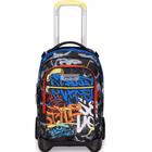 Immagine di Zaino con carrello sganciabile a due ruote seven jet black