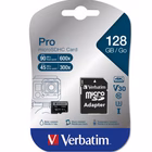 Immagine di Memory Card micro sd 128GB VERBATIM Pro 47044