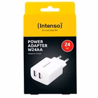 Immagine di Caricabatterie Bianco INTENSO POWER ADAPTER 2 x USB 24W 7802412