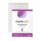 Immagine di Blocco spiralato watercolor - 23 x 29,7 cm - 300 gr - 20 fogli - favini art