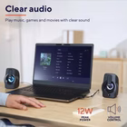 Immagine di Krust gemi 2.0 speaker USB led bk