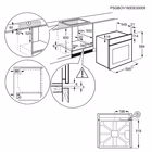 Immagine di Forno da incasso elettrico ventilato A 2.780 w ELECTROLUX ROB2201AON 949496709