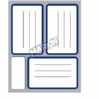 Immagine di Cf10 etichette 83x53mm