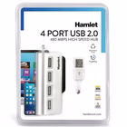 Immagine di Hub USB 2.0 4 porte alluminio