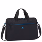 Immagine di Borsa a tracolla notebook da 15.6 poliestere nero RIVACASE Borsa per Notebook da 15.6" Nero 8037BK