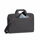 Immagine di Borsa a tracolla notebook da 15.6 poliestere nero RIVACASE Borsa per Notebook da 15.6" - Nero 8231BK