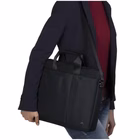 Immagine di Borsa a tracolla notebook da 15.6 poliestere nero RIVACASE Borsa per Notebook da 15.6" - Nero 8335BK