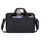 Immagine di Borsa a tracolla notebook da 15.6 poliestere nero RIVACASE Borsa per Notebook da 15.6" - Nero 8335BK