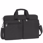 Immagine di Borsa a tracolla notebook da 17.3 poliestere nero RIVACASE Borsa per Notebook da 17.3" - Nero 8550NE