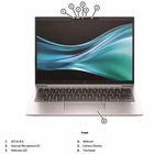 Immagine di Notebook 13.3" intel core ultra 5 16.00000 windows 11 512GB HP HP notebook Smart Buy 970P9ET