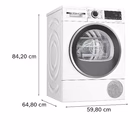 Immagine di Asciugatrice a condensazione 9 kg pompa di calore BOSCH WQG245D0IT