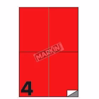 Immagine di Cf400 etichette rosse 105x148