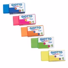 Immagine di Barattolo minigomme GIOTTO FLUO colori assortiti