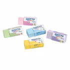 Immagine di Barattolo minigomme GIOTTO PASTEL colori assortiti