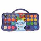 Immagine di Giotto acquerelli standard - pastiglie di tempera, la pittura puo` essere diluita con acqua - 36 col