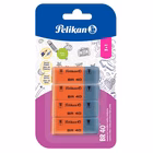 Immagine di Gomma in caucciù PELIKAN BR40 colore rosso-blu