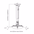 Immagine di Svp tapa 430/650mm black