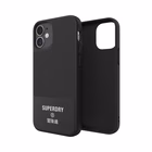 Immagine di Cover tpu + poliuretano nero SUPERDRY SUPERDRY - Apple iPhone 12 Mini 42584_SDY