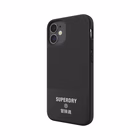 Immagine di Cover tpu + poliuretano nero SUPERDRY SUPERDRY - Apple iPhone 12 Mini 42584_SDY