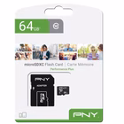 Immagine di Memory Card micro sd xc 64GB PNY MICRO SD PERFORMANCE+ 64GB SDU64G10PPL