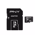 Immagine di Memory Card micro sd xc 64GB PNY MICRO SD PERFORMANCE+ 64GB SDU64G10PPL