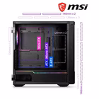 Immagine di Cabinet midi-tower Nero MSI MPG VELOX 100R 306-7G18R21-809