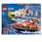 Immagine di Costruzioni LEGO Lego - Barca di soccorso antincendio 60373A