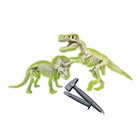Immagine di Giochi scientifici CLEMENTONI Archeogiocando - T-Rex e Triceratopo 19345A