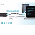 Immagine di Usb3.0/c thunder duald. dock+pd100