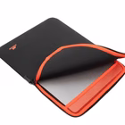 Immagine di Macbook pro 13 neoprene Nero RIVACASE Custodia Antishock per MacBook 13 Zip Vertic 5221BLACK