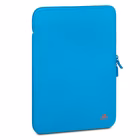Immagine di Macbook 13" neoprene Blu RIVACASE Custodia Antishock per MacBook 13 Zip Vertic 5221BLUE