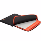 Immagine di Macbook pro 15" neoprene Nero RIVACASE Custodia Antishock per MacBook Air 15 Zip Ve 5224BLACK