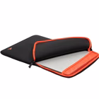 Immagine di Macbook pro 15" neoprene Nero RIVACASE Custodia Antishock per MacBook Air 15 Zip Ve 5224BLACK