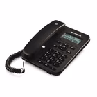 Immagine di Telefono con filo MOTOROLA TELEFONO FISSO CT202 NERO CON DISPLAY 107CT202B