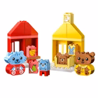 Immagine di Costruzioni LEGO Attivit quotidiane: mangiare e andare a letto 10414A