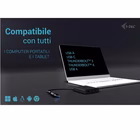 Immagine di Usb-a/usb-c dual 4K dp video adapt.