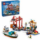 Immagine di Costruzioni LEGO PORTO E NAVE MERCI 60422A
