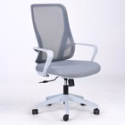 Immagine di Sedia direzionale LACAN1 schienale medio colore grigio