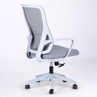 Immagine di Sedia direzionale LACAN1 schienale medio colore grigio