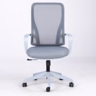 Immagine di Sedia direzionale LACAN1 schienale medio colore grigio