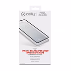 Immagine di Cover vetro temperato CELLY FULLGLASS - Apple iPhone SE 2022/ iPhone SE 2020 / FULLGLASSIPSEBK