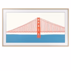 Immagine di Cornice tv plastica marrone SAMSUNG CORNICE 50 FRAME TEAK VG-SCFA50TKBXC