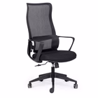 Immagine di Sedia direzionale LACAN2 schienale alto colore nero