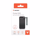 Immagine di Ssd esterni 1000GB USB 3.2 gen.2 type-c VERBATIM POCKET SSD Esterna USB 3.2 GEN2 1TB con portachia