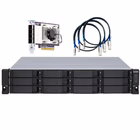 Immagine di Nas senza hard disk integrato QNAP QNAP NAS SMB TL-R1200S-RP